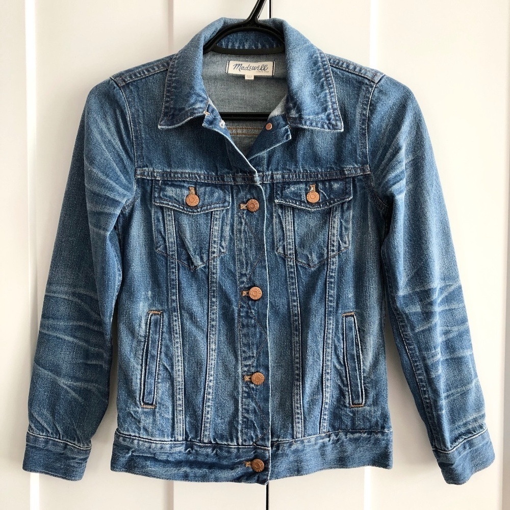 Madewell, Denim Jacket, Jean Jacket, Size XXS, Nice Condition